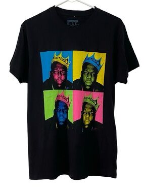Notorious BIG Tshirt Mens Size Medium New Biggie Tee Andy Warhol Colorful Print